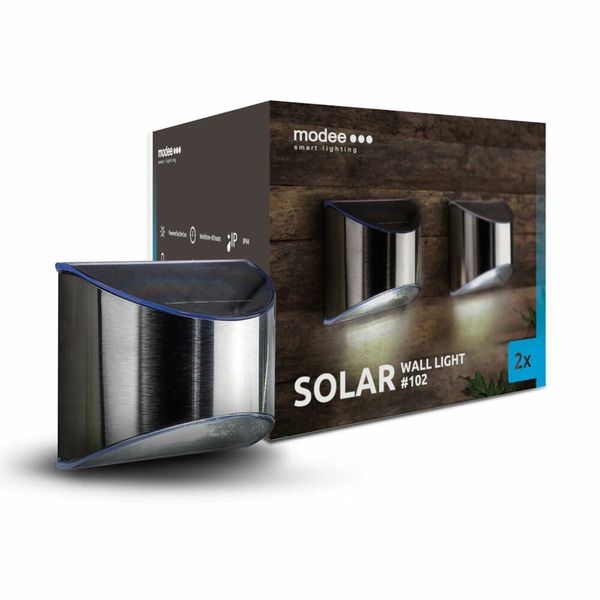 Modee Smart Lighting Solar Lamp 102 (ML-WS102) nástenné solárne lampy 2ks