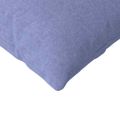 vidaXL Vankúše na pohovku 2 ks látka Modrá džínovina 120 x 40 cm