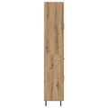 vidaXL Highboard 2 ks Remeselný dub 69,5 x 34 x 180 cm