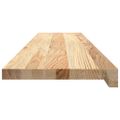 vidaXL Schodiskové stupne 8 ks 110x25x2 cm neošetrený dubový masív