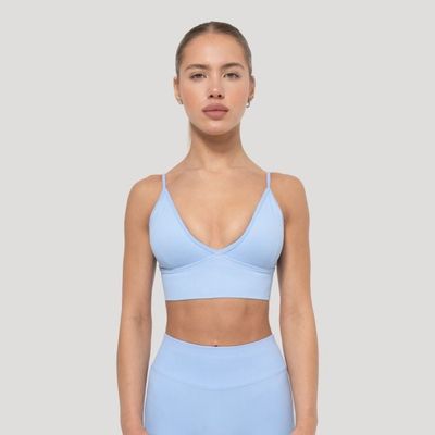 Športová podprsenka Luma Baby Blue - GymBeam, veľkosť L