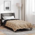 vidaXL Zimný prehoz 155 x 200 cm 450 gsm Mikrovlákno (100% polyester)