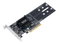 Bay adaptér pre dátové úložisko - Rozširujúci slot na 2 X M.2 - M.2 Card - PCIe 2.0 x8