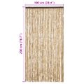 vidaXL Záves proti hmyzu béžový 100x200 cm ženilka