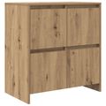 vidaXL Servírovacia skriňa 2 ks Remeselný dub 70 x 41 x 75 cm