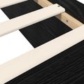 vidaXL Rám postele na podlahe Čierny dub 80 x 200 cm Kompozitné drevo