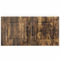 vidaXL Dvierka na umývačku Kalmar Dymová dub 80 x 31 x 40 cm