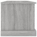 vidaXL Úložný box sivý dub sonoma 70x40x38 cm spracované drevo