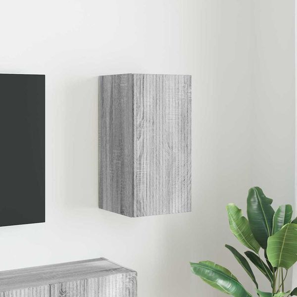 vidaXL TV nástenná skriňa Sivý Sonoma 30 x 31 x 60 cm Kompozitné drevo