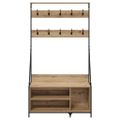 vidaXL Vešiak na oblečenie Remeselný dub 100 x 41 x 184 cm