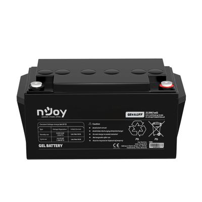 nJoy - batéria GE6512FF 12V/65Ah, T6 (M8)