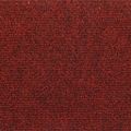 vidaXL Schodové rohože, samolepiace, 5 ks, 56x17x3 cm, bordovo červené, polkruhové