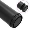 vidaXL Stolové nohy s nastaviteľnou výškou, čierne 710 mm 4 ks