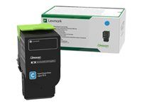 Azúrová - originálna - kazeta s farbivom LCCP, LRP - pre Lexmark CS421, CS521, CS622, CX421, CX522, CX622, CX625