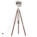 vidaXL Lampa na statíve, mangový masív 180 cm