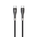 Forever Sleek kábel USB-C - USB-C 1,0 m 60W čierny