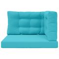 vidaXL Vankúš na vonkajšiu pohovku Polyester Tyrkysová 80 x 80 cm
