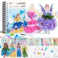 Fashion kreatívna kniha Magic Princesses