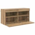 vidaXL TV nástenná skriňa 80 x 30 x 40 cm Remeselný dub