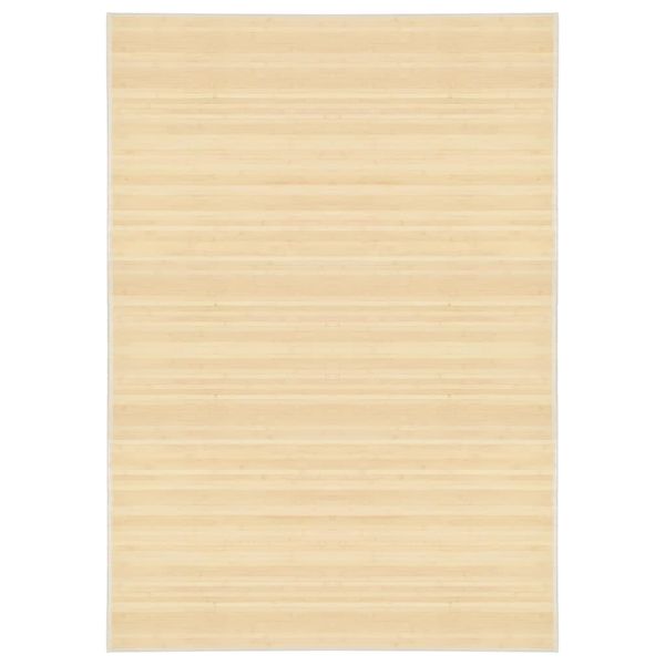 vidaXL Bambusový koberec 160x230 cm prírodná farba