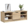 vidaXL TV stolík farby dubu sonoma 102x35,5x36,5 cm spracované drevo