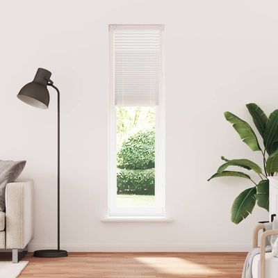 vidaXL Plisovaná roleta 60 x 200 cm, biela
