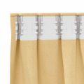 vidaXL Záclony na zatemnenie s krúžkami 2 ks Béžová 260 x 140 cm