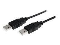 M/M - 1m USB 2.0 aa Cable - USB a male to a male Cable (USB2AA1M) - Kábel USB - USB (M) do USB (M) - USB 2.0 - 1 m - čierna - pre P/N: ST4200MINI2, SV231HDMIUA