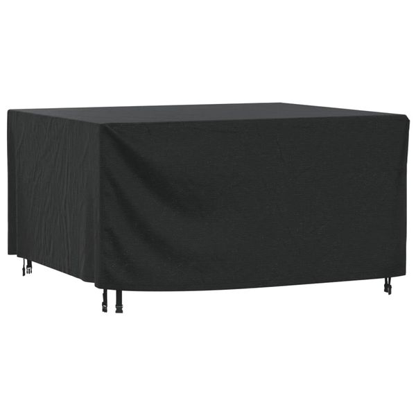 vidaXL Poťah na záhradný nábytok čierny 180x140x90 cm vodotesný 420D