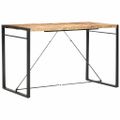 vidaXL Barový stolík 180x90x110 cm masívne mangovníkové drevo