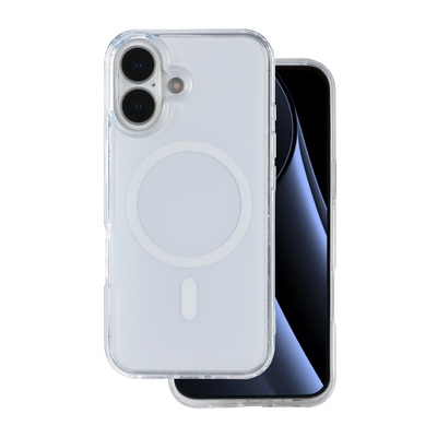Lowkey Mag pre iPhone 16 6,1" biely