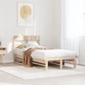 vidaXL Posteľ bez matraca 90x200 cm masívna borovica