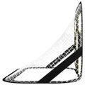 vidaXL Sieť na futbalovú bránku s terčom 120x80x80 cm polyester