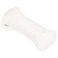 vidaXL Lodné lano biele 5 mm 100 m polypropylén