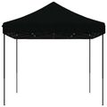 vidaXL Skladací pop-up párty stan čierny 440x292x315 cm