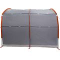 vidaXL Stan 268 x 240 x 191 cm Vodoodolný Sivá a oranžová Polyester