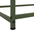 vidaXL Komoda olivovozelená 100,5x39x107 cm oceľ