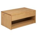 vidaXL Konferenčný stolík SAUDA dub 99x55x45 cm borovicový masív