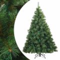 vidaXL Umelý Sklápací Vianočný Stromček Zelená 180 cm PVC, oceľ