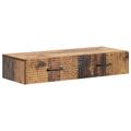 vidaXL Nástenný bočný stôl 87,5 x 34,5 x 17 cm Kompozitné drevo