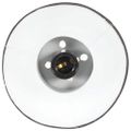 vidaXL Závesná lampa 25 W, čierna, okrúhla 17 cm E27