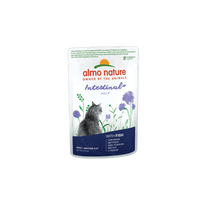 Almo Nature Intestinal - FISH kapsička pre mačky s tráviacimi ťažkosťami - ryba, 70g