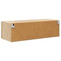 vidaXL Drevená skrinka 100,5 x 39 x 30 cm Sonoma dub Kompozitné drevo