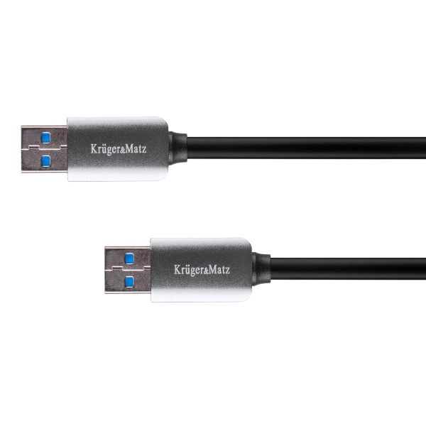 Kábel KRUGER & MATZ KM0337 1x USB 3.0 A konektor / 1x USB 3.0 A konektor 1m
