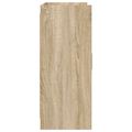 vidaXL Servírovacia skriňa Dub sonoma 98,5 x 33 x 80 cm