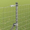 vidaXL Euro plotový základ 10 x 1,6 m Pozinkovaná oceľ Strieborná