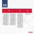 Textilné snehové reťaze XS EN16662-1 Önorm V5121 2 ks AMIO-04079