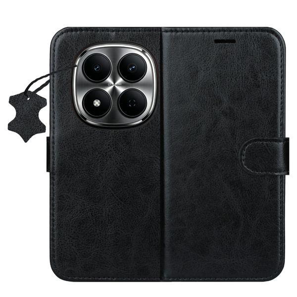 Smart Luxe leather case for Xiaomi Redmi Note 15 5G black
