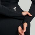 Dámsky top Cropped Seamless Black - STRIX, veľkosť L