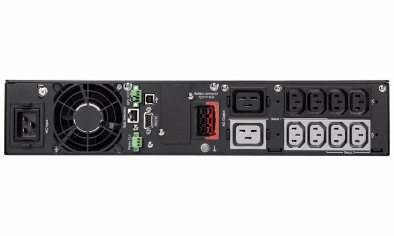 EATON UPS 5PX 3000i RT2U G2, 3000VA, 1/1 fáze Záložní zdroj, 1/1 fáze, 3000VA, 3000W, rack/tower, 2U, 8x IEC C13, 2x IEC C19, 1x IEC C20